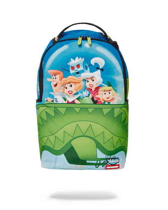 sprayground JETSONS FLYING SHARKMOUTH BACKPACK (DLXR)