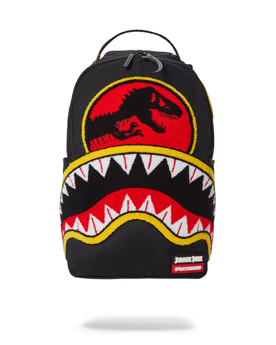 sprayground JURASSIC PARK SHARK "CHENILLE SHARK" BACKPACK (DLXR)