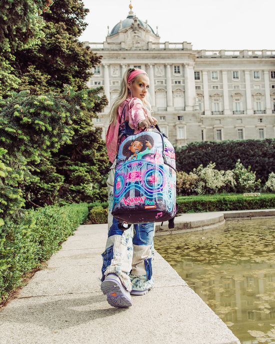 Sprayground KARMA'S WORLD TURN UP THE VOLUME BACKPACK