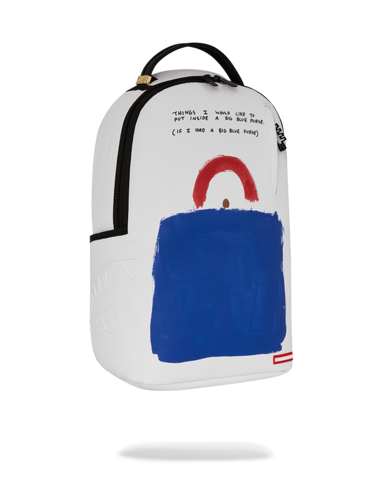 Sprayground KEITH HARING BIG BLUE PURSE ART BACKPACK