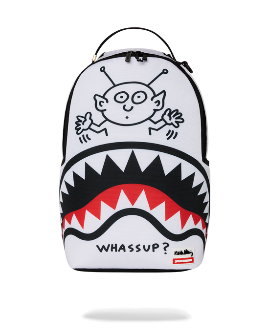 sprayground KEITH HARING WHASSUP ALIEN DLX BACKPACK