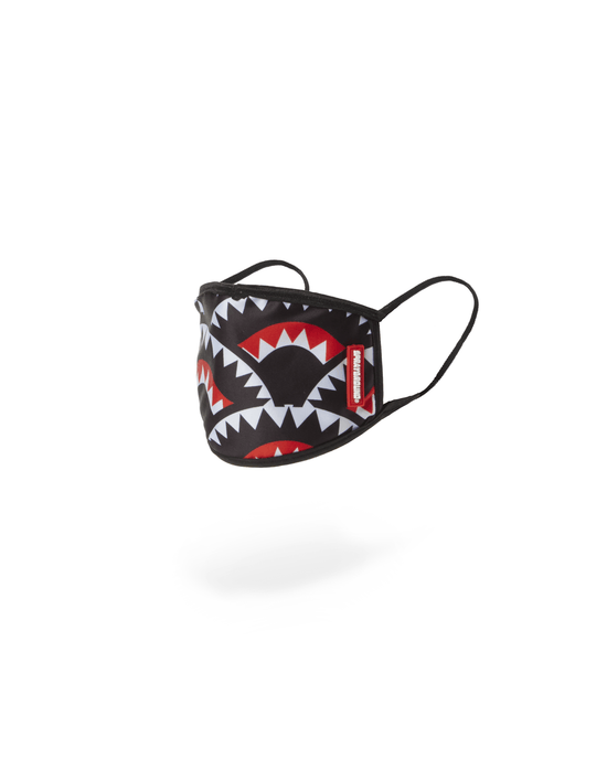 sprayground KIDS SHARKMOUTH PATTERN MASK (CLASSIC FIT)