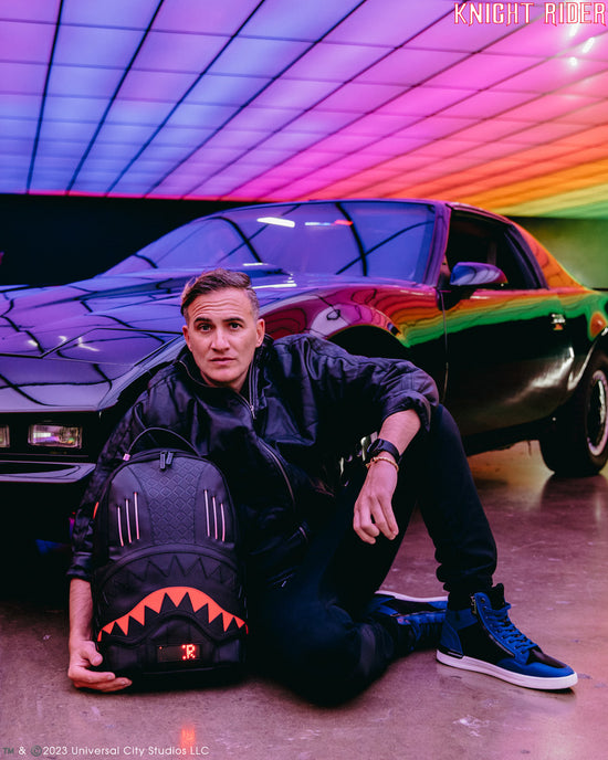 Sprayground KNIGHT RIDER K.I.T.T. LED TURBO BOOST BACKPACK
