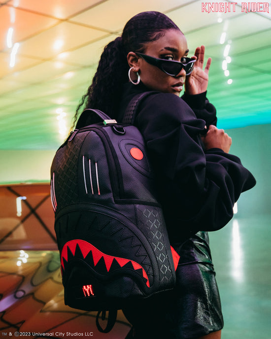 Sprayground KNIGHT RIDER K.I.T.T. LED TURBO BOOST BACKPACK