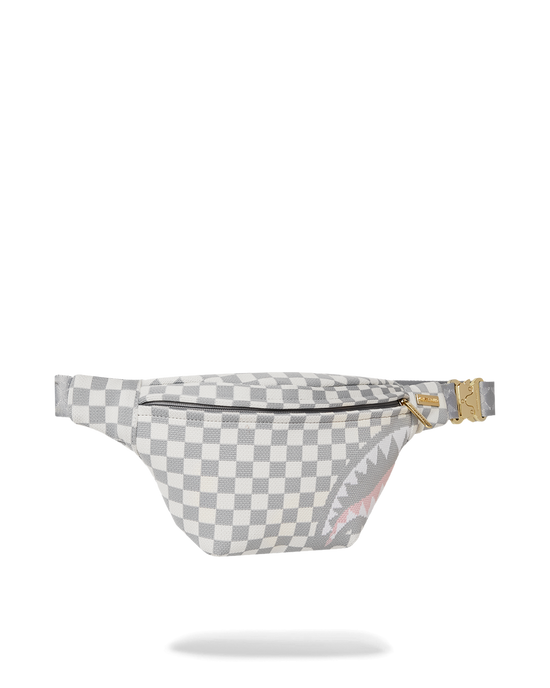 Sprayground KNIT SHARKS IN PARIS IN CREAM SAVVY CROSSBODY