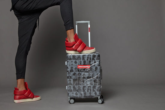 Sprayground LAQUAN SMITH EMBOSSED CLEAR 3M CARRY-ON