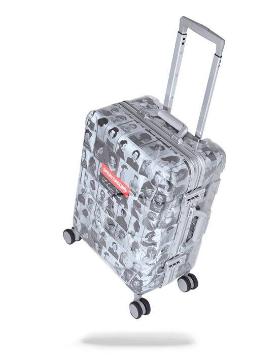 Sprayground LAQUAN SMITH EMBOSSED CLEAR 3M CARRY-ON