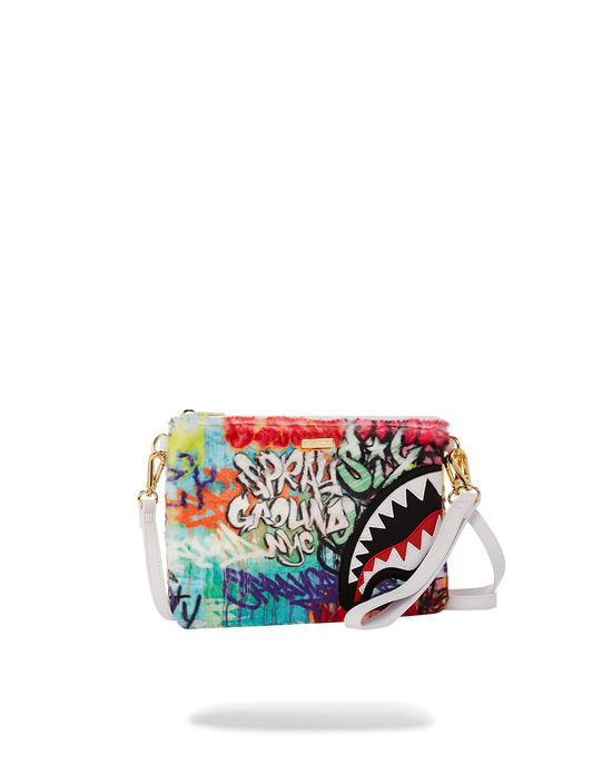 Sprayground LE MONDE DES GRAFFITIS CROSSOVER CLUTCH