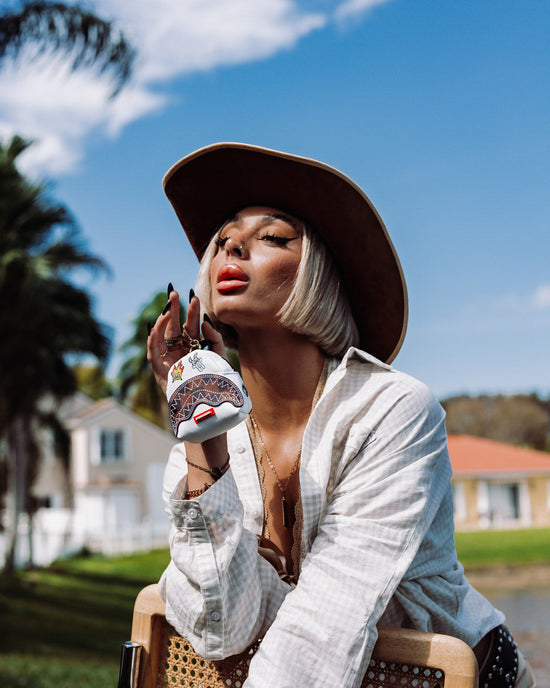 Sprayground LET'S MAKE SOME NOISE BACKPACK KEYCHAIN