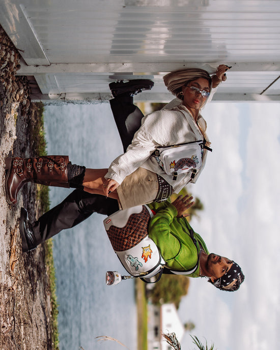 Sprayground LET'S MAKE SOME NOISE BACKPACK KEYCHAIN