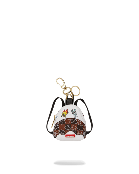 sprayground LET'S MAKE SOME NOISE BACKPACK KEYCHAIN
