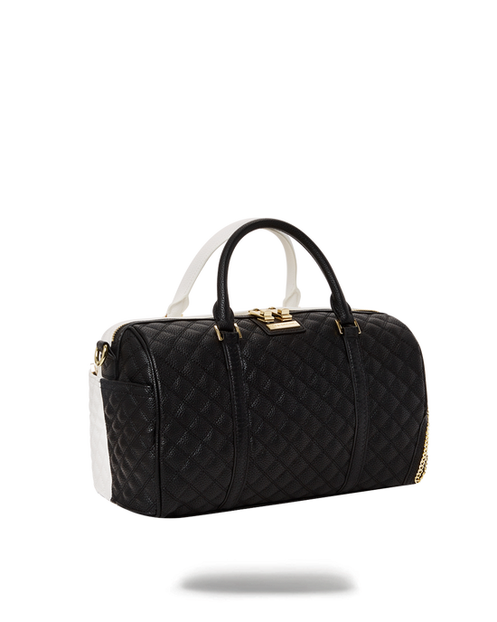 Sprayground LEVELED UP SPLIT QUILT SHARK MINI DUFFLE