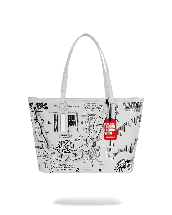 sprayground LONDON FASHION WEEK DESIGNER DREAMS TOTE