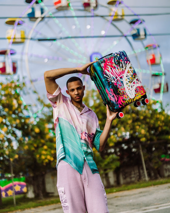 Sprayground LOWER EAST SIDE HARDSHELL CARRY-ON LUGGAGE