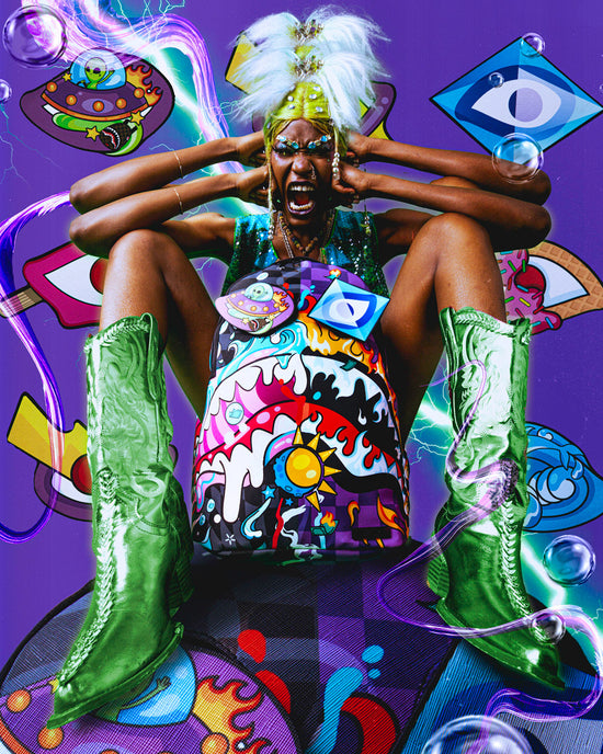 Sprayground MAD SCIENTIST (6 REMOVABLE EYES) BACKPACK