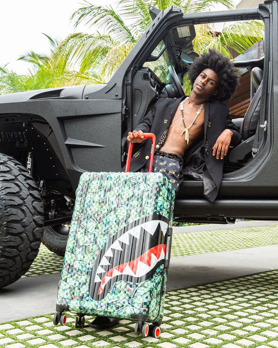 Sprayground MAMA I MADE IT SHARKITECTURE HARDSHELL FULL-SIZE LUGGAGE