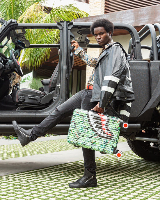 Sprayground MAMA I MADE IT SHARKNAUTICS HARDSHELL CARRY-ON LUGGAGE