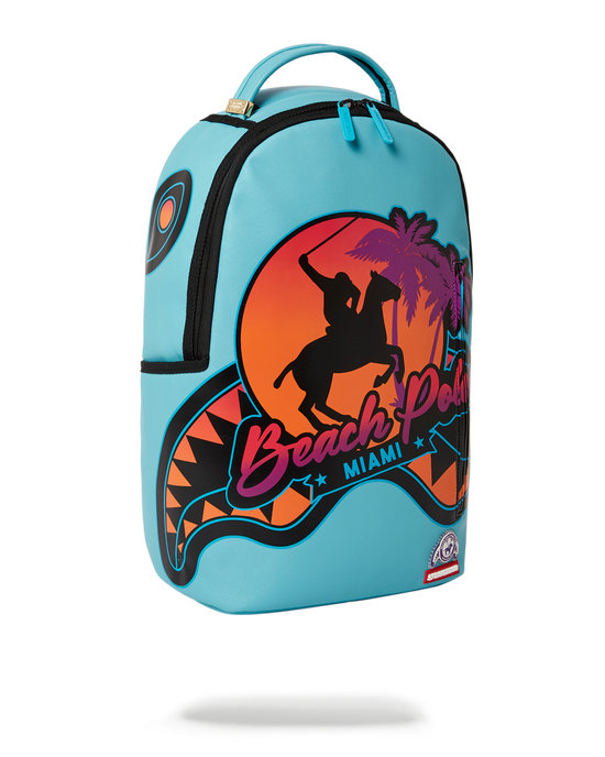 Sprayground MIAMI BEACH POLO COLLAB BACKPACK (DLXV-SKY)