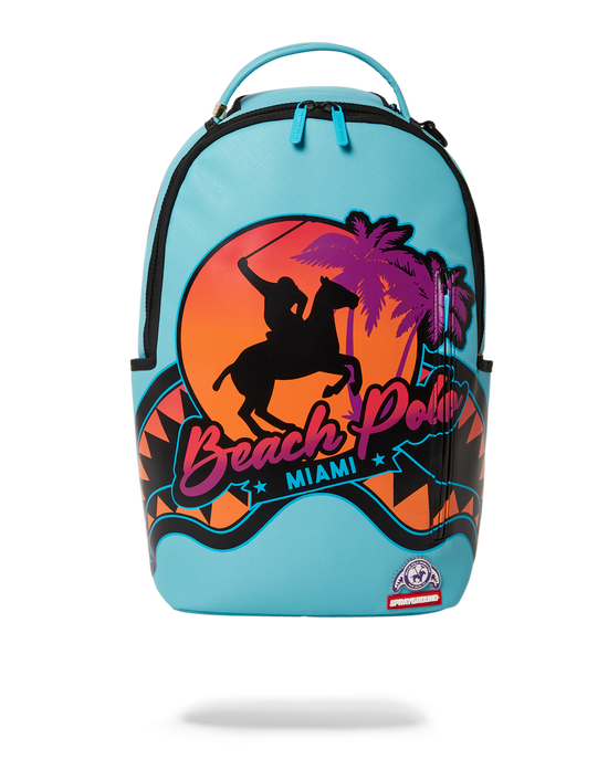 sprayground MIAMI BEACH POLO COLLAB BACKPACK (DLXV-SKY)