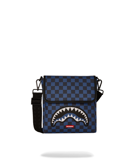 sprayground MIDNIGHT MAGIC SHARKS IN PARIS MESSENGER SLING BAG