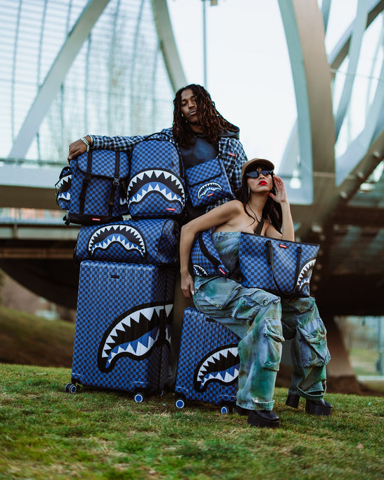 Sprayground MIDNIGHT MAGIC SHARKS IN PARIS SAVVY CROSSBODY