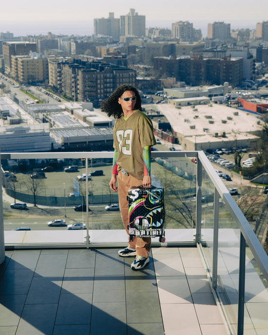 Sprayground MIND TRIP SHARK DOSE SHARKNAUTICS HARDSHELL CARRY-ON LUGGAGE