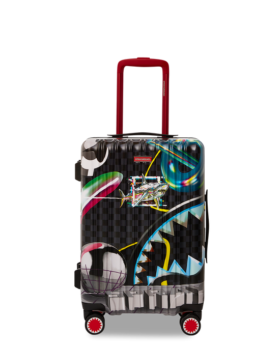 Sprayground MIND TRIP SHARK DOSE SHARKNAUTICS HARDSHELL CARRY-ON LUGGAGE