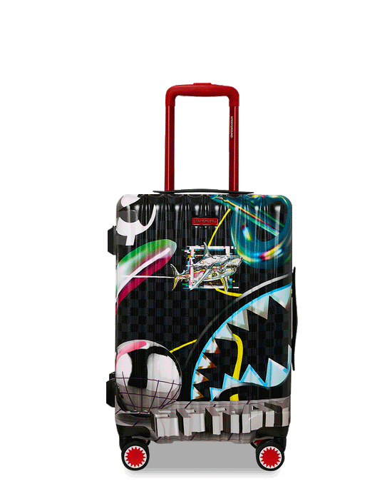 sprayground MIND TRIP SHARK DOSE SHARKNAUTICS HARDSHELL CARRY-ON LUGGAGE