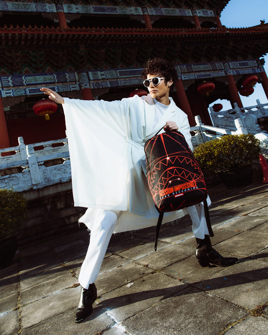 Sprayground MISSION IMPOSSIBLE HEIST LASER SHARK BACKPACK