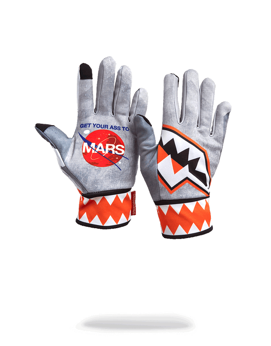 sprayground MISSION TO MARS: MARS SHARK (BUZZ ALDRIN COLLAB) GLOVES
