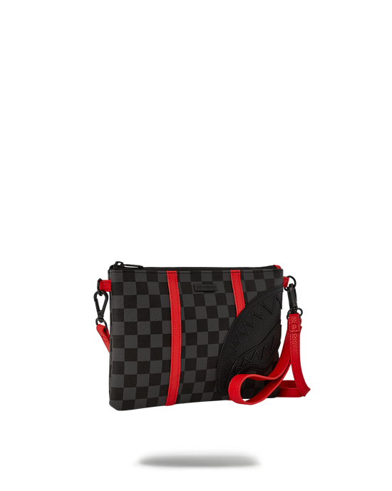 Sprayground MONACO SHARK CLUB CROSSOVER CLUTCH W/ SHOULDER STRAP