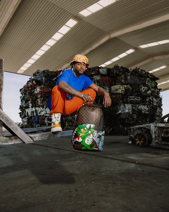 Sprayground MONEY BEAR ALL WILL BE REVEALED BACKPACK (DLXV)