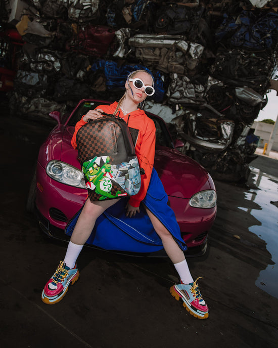 Sprayground MONEY BEAR ALL WILL BE REVEALED BACKPACK (DLXV)