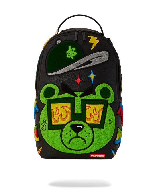 sprayground MONEY BEAR MIND OVER MATTER DLXSV BACKPACK