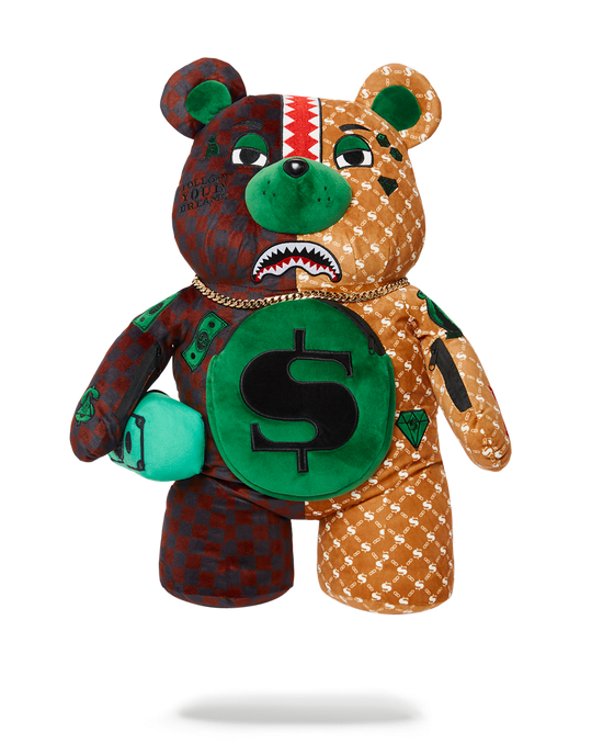 sprayground MONEY BEAR TEDDYBEAR BACKPACK PARIS VS FLORENCE