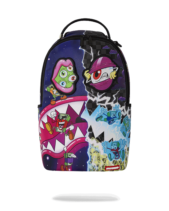 Sprayground MONEY BOYS SPLIT CRAZY EYES - 6 REMOVABLE VELCRO EYE PATCHES