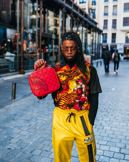 Sprayground MONEY PATTERN BRICK SNACK PACK AKA MONEY BAG
