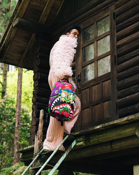 Sprayground MONEYBEAR MEAN LEAN SHARK MACHINE BACKPACK