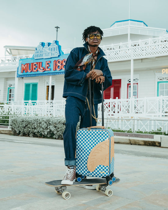 Sprayground NEW SHARK YACHT CLUB IMPERIAL CARRY-ON LUGGAGE