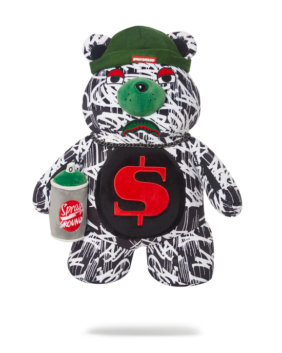 sprayground NIGHT NIGHT MONEYBEAR TEDDYBEAR BACKPACK