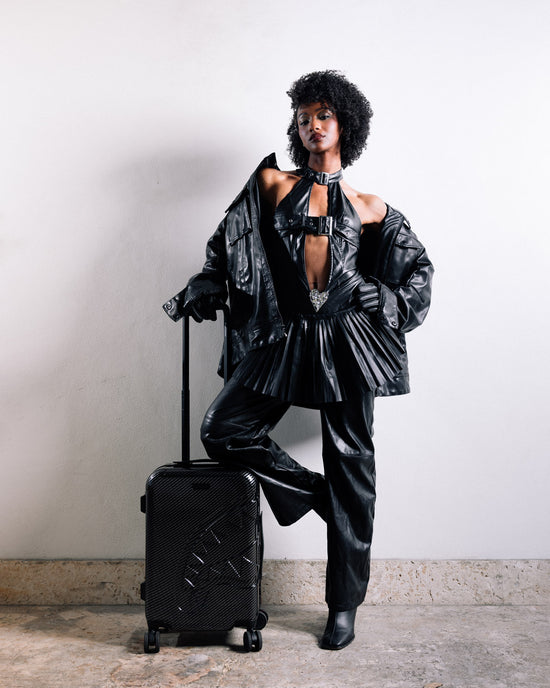 Sprayground NIGHTFALL SHARKITECTURE CARRY-ON LUGGAGE