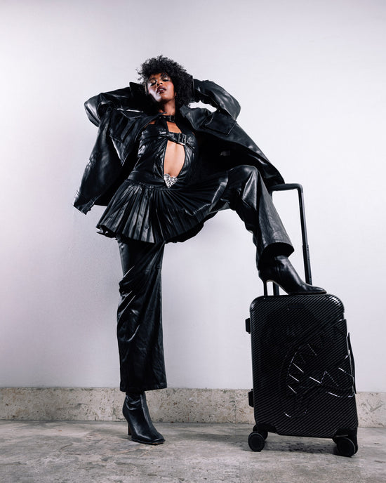 Sprayground NIGHTFALL SHARKITECTURE CARRY-ON LUGGAGE