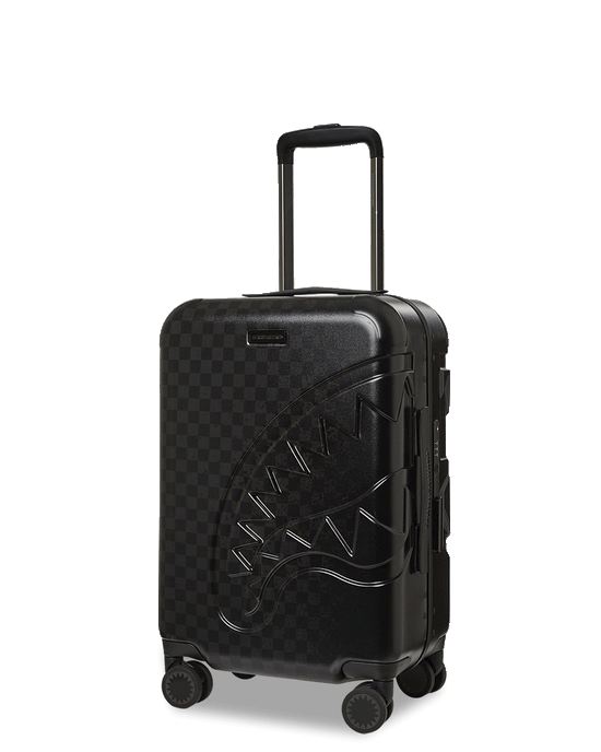 sprayground NIGHTSHARKS WORLDWIDE SHARKITECTURE CARRY-ON LUGGAGE