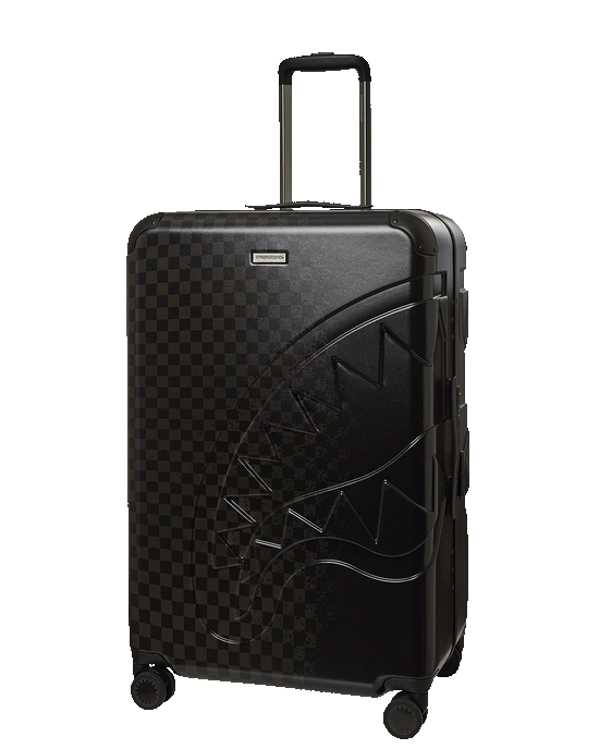 sprayground NIGHTSHARKS WORLDWIDE SHARKITECTURE FULL SIZE LUGGAGE