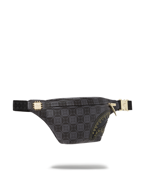 Sprayground OBSIDIAN STUNNER A.i.6 SANDFLOWER COLLAB SAVVY CROSSBODY