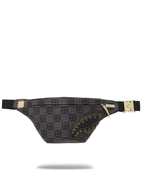 sprayground OBSIDIAN STUNNER A.i.6 SANDFLOWER COLLAB SAVVY CROSSBODY