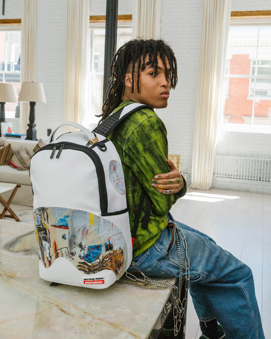 Sprayground OFFICIAL BASQUIAT ACQUE PERICOLOSE 1981 BACKPACK (DLXV)