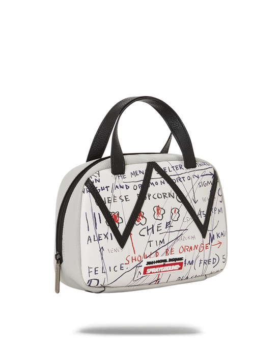 Sprayground OFFICIAL BASQUIAT UNTITLED (CHEESE POPCORN) 1983 HANDBAG