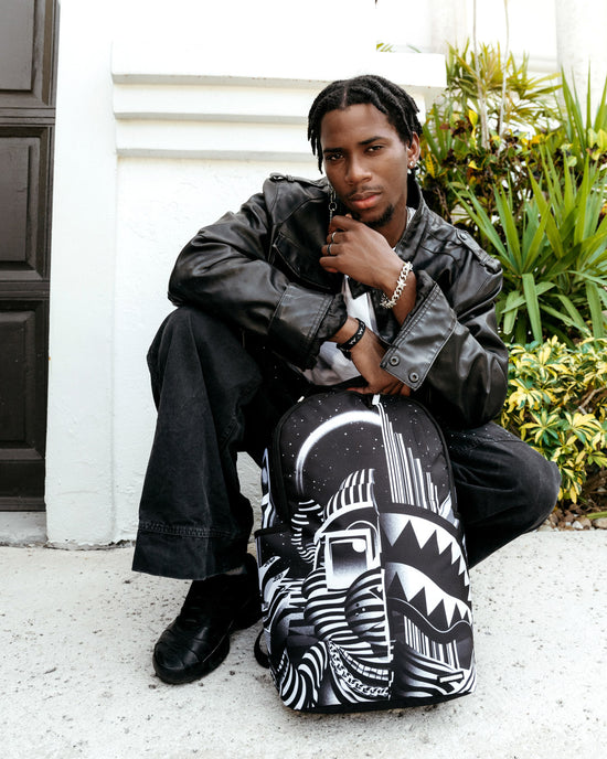 Sprayground PARALLEL UNIVERSE BEAR SHARK DLXR BACKPACK