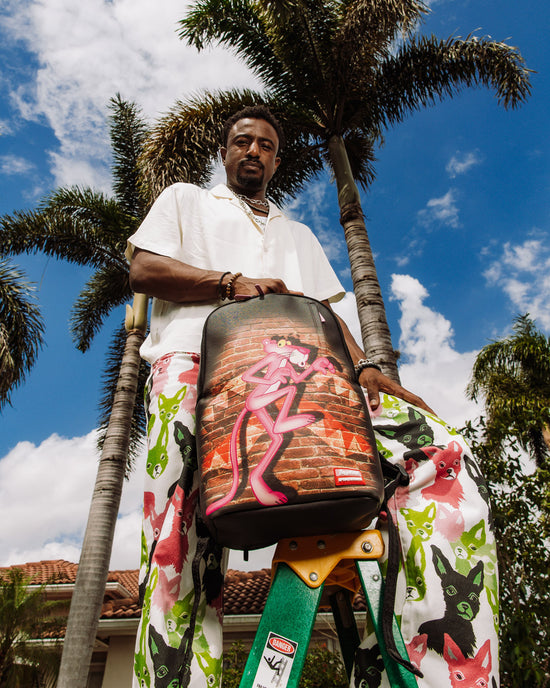 Sprayground PINK PANTHER CAN'T CATCH ME DLXR BACKPACK